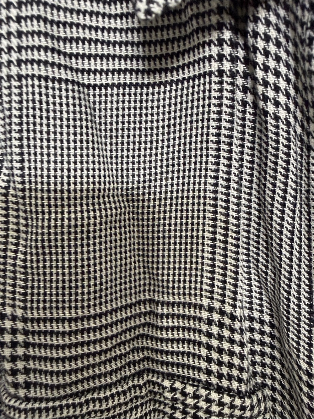 L’AGENCE Cameron Shirt Long Dress houndstooth extra small tall belted - Picture 11 of 11